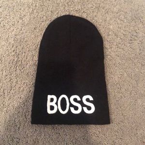 “BOSS” beanie